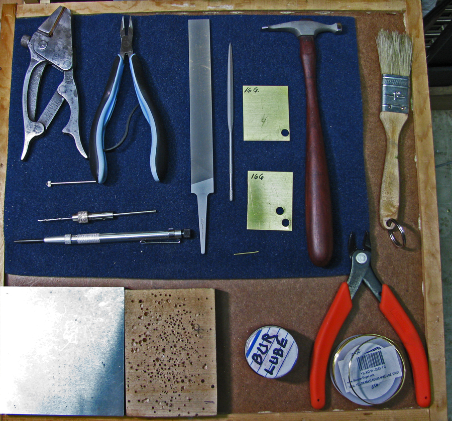 One Man's Journey in Jewelry Making Wire Rivets