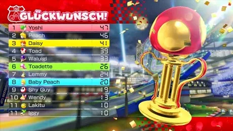 Mario Kart 8, Unlock, Bonus Characters, Car Parts, Menu