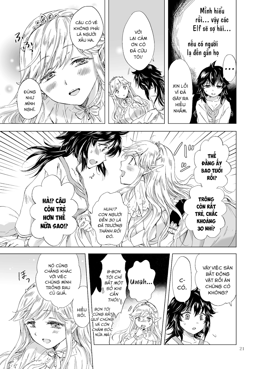 HentaiVN.net - Ảnh 22 - Tuyển tập Yuri Oneshot - Chap 126: Seinaru Chichi no Elf Hime