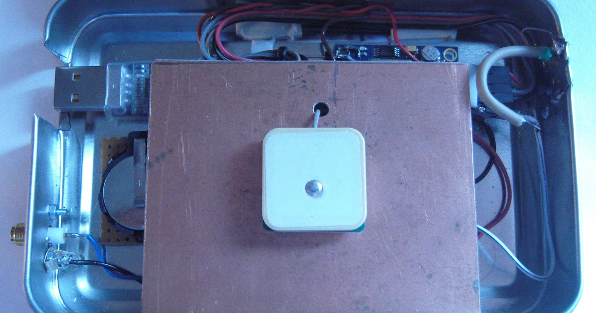 LA3ZA Radio & Electronics Improved GPS reception with a ground plane