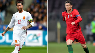 Portugal vs España en Copa Mundial FIFA Rusia 2018