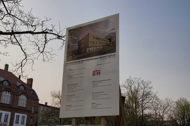 Baustelle GSZM, Gesundheits-und Sozialzentrum Moabit, Unterbringung der Staatsanwaltschaft Berlin, Turmstraße 22, 10559 Berlin, 03.04.2014