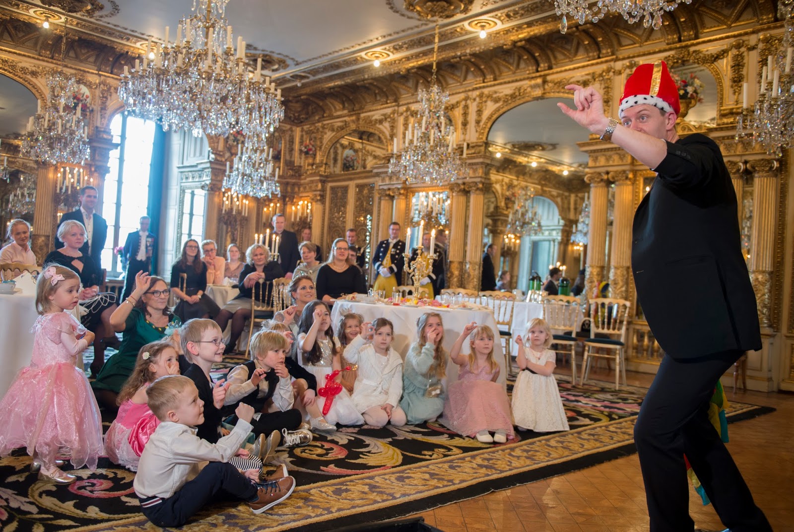 Royal Musings: A Princess Party at a palace with a real Princess