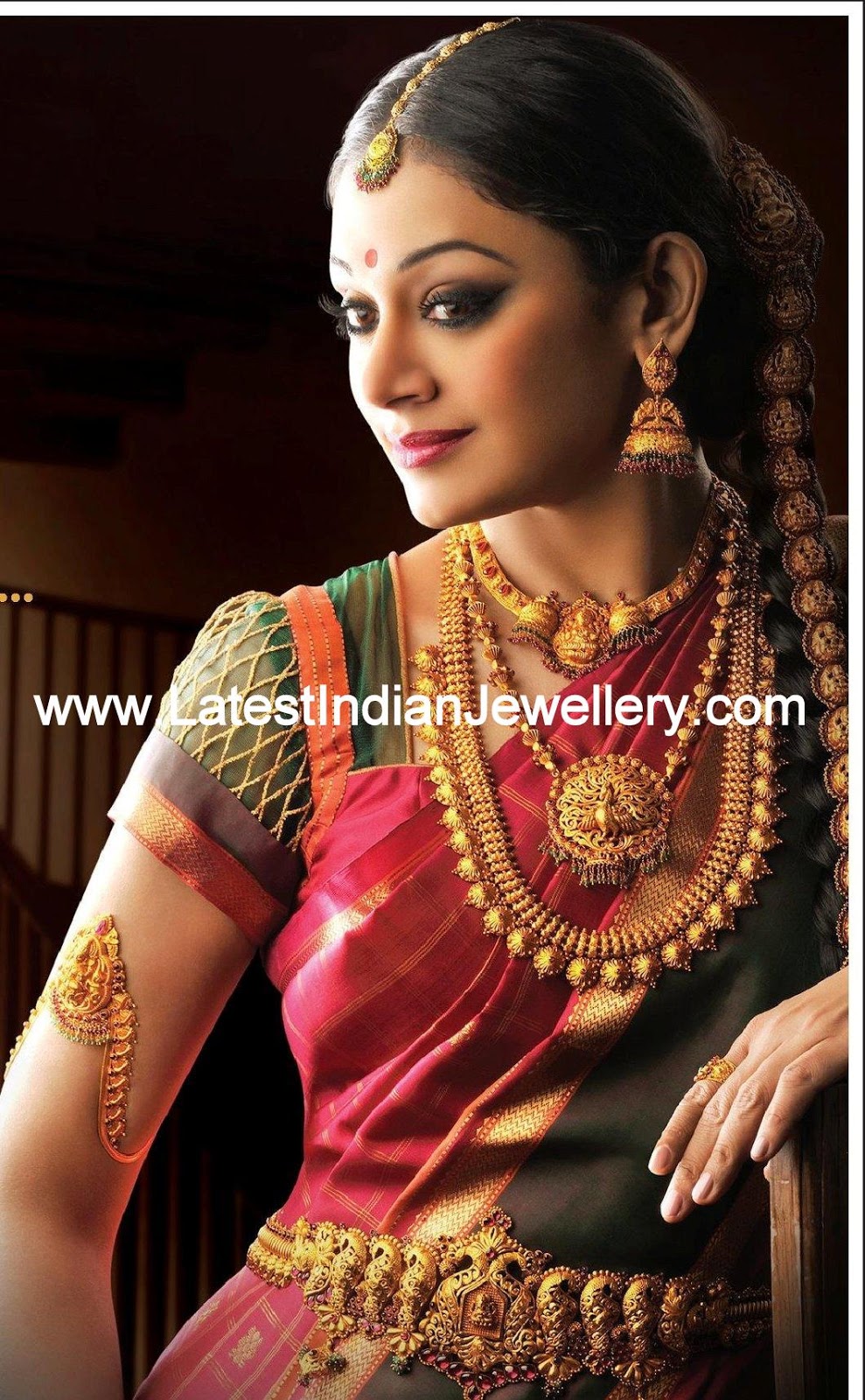 shobhana in jos alukkas parampara collection latest alukkas jewellery designs
