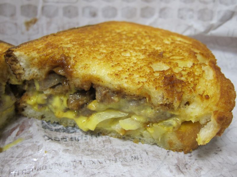 Review Jack in the Box Bourbon BBQ Steak Grilled Sandwich