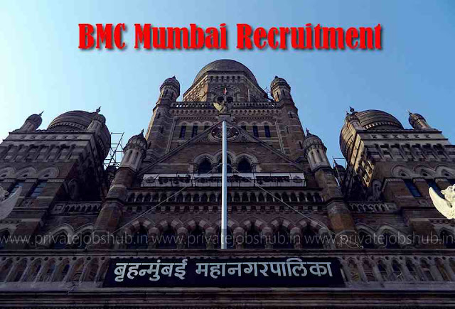 BMC Mumbai Recruitment BMC Mumbai Recruitment
