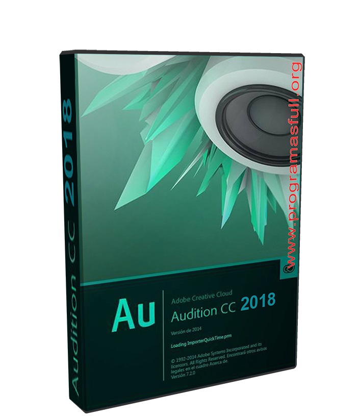 Adobe Audition CC 2018 v11.0.1.49 poster box cover