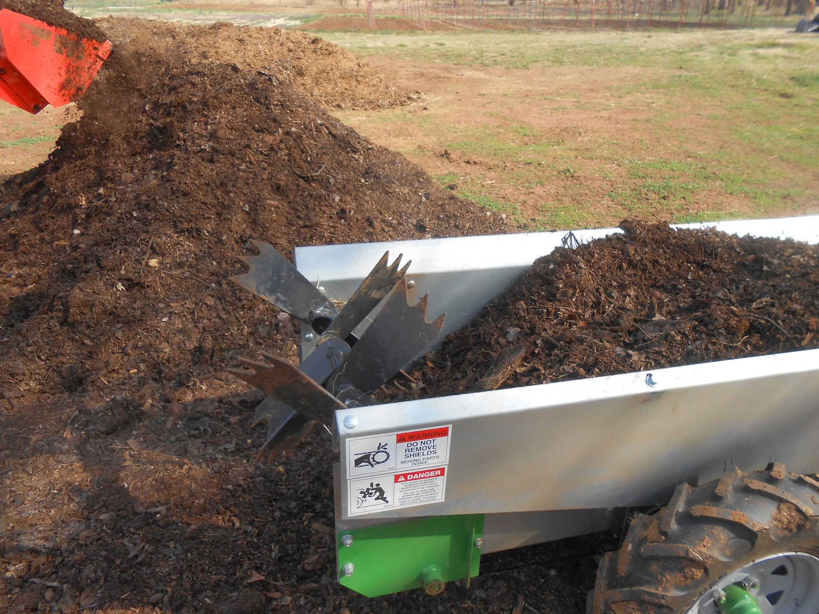 Windy Acres Diary Compost Spreader