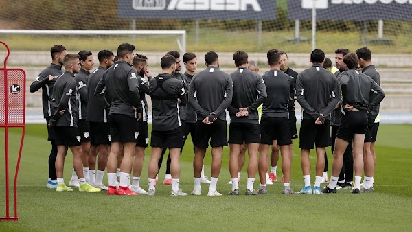 Málaga, entrenamiento a las 10:45 horas