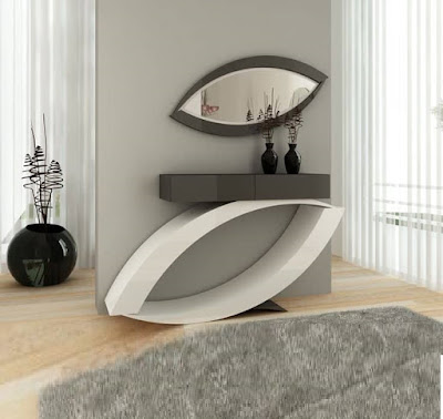 modern console table mirror design ideas 2019