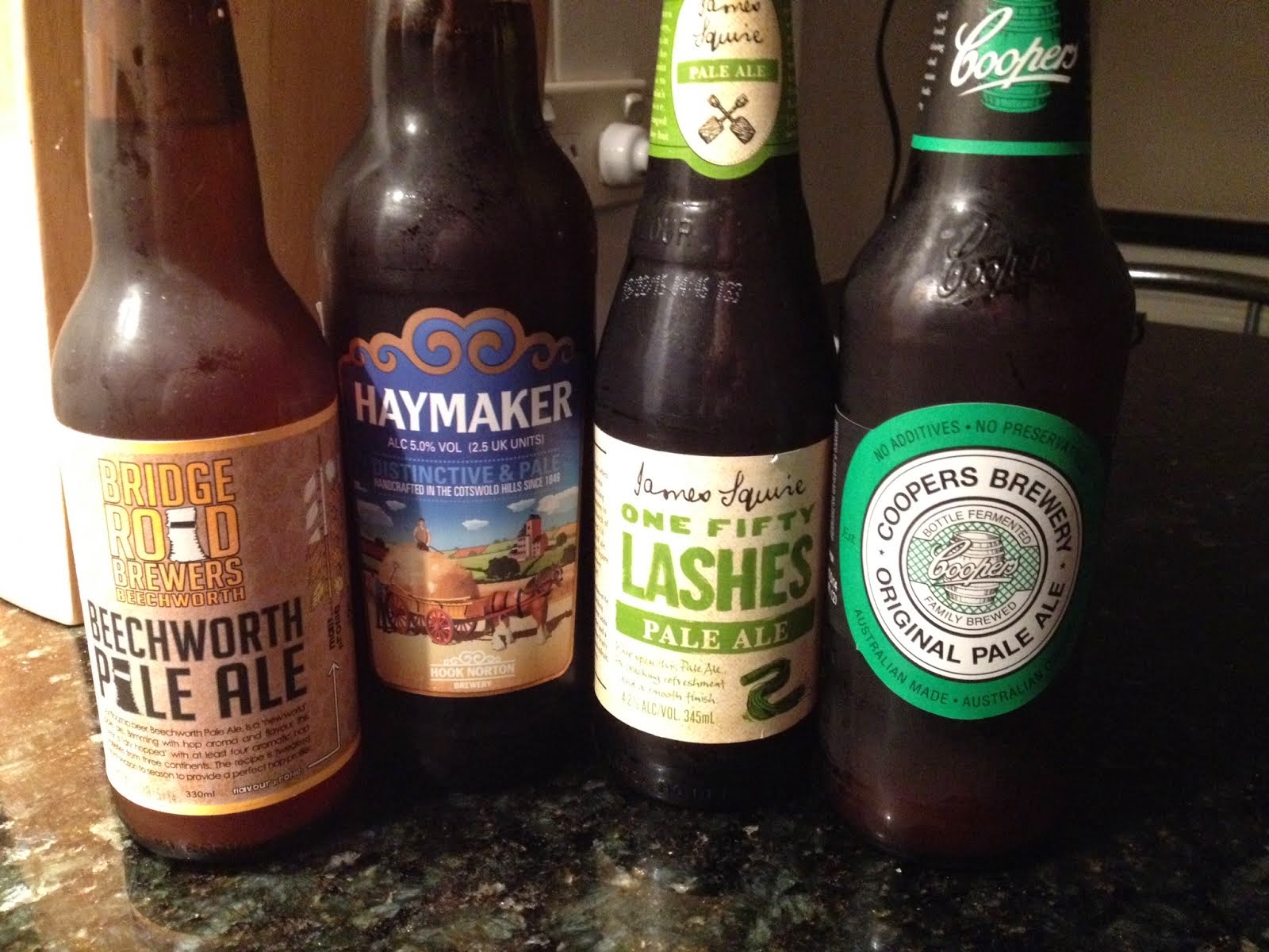 The Cabbages of Doom A pale ale beer tasting