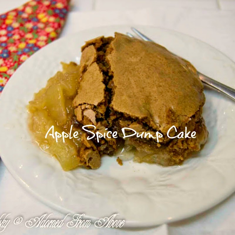 apple spice dump cake from Adorned From Above