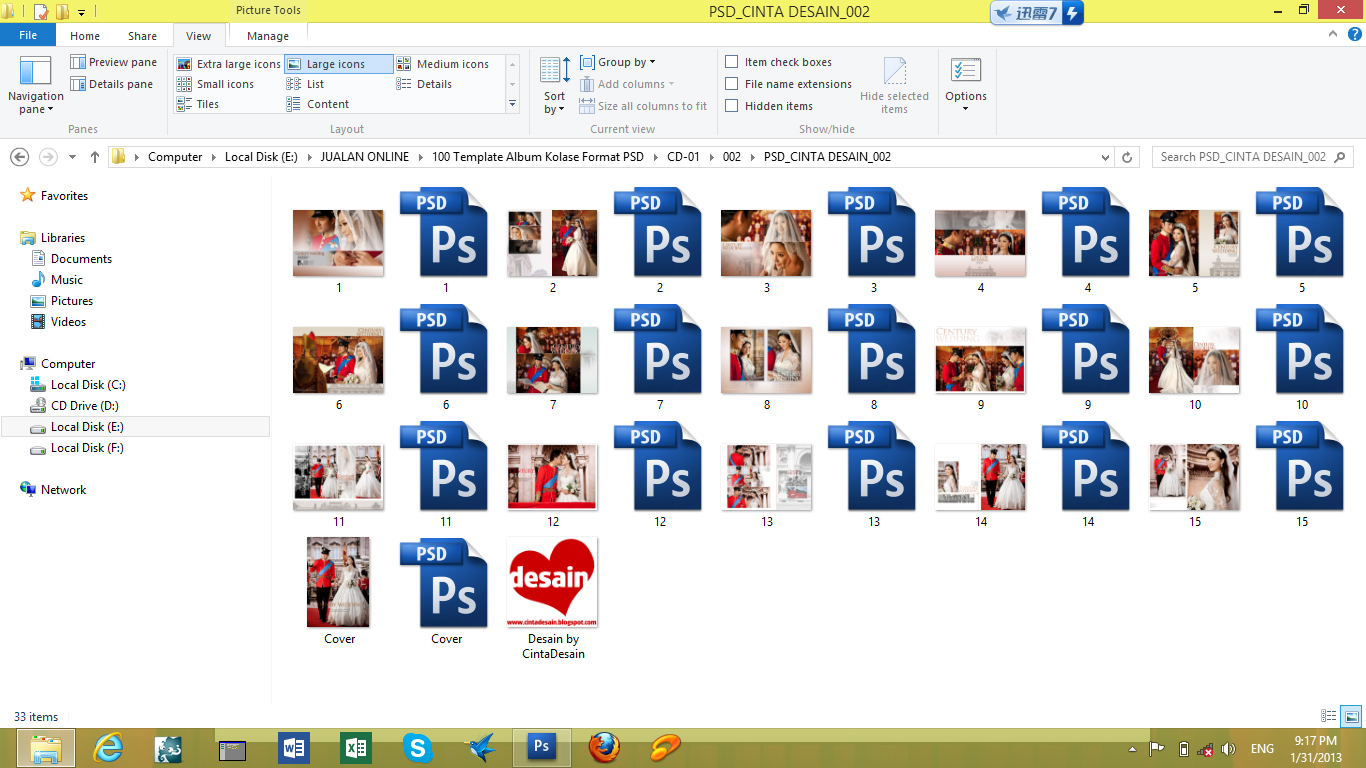 Download 100 Template Album Kolase Format Psd Bisa Dibuka Dengan Photoshop Volume 1 PSD Mockup Templates