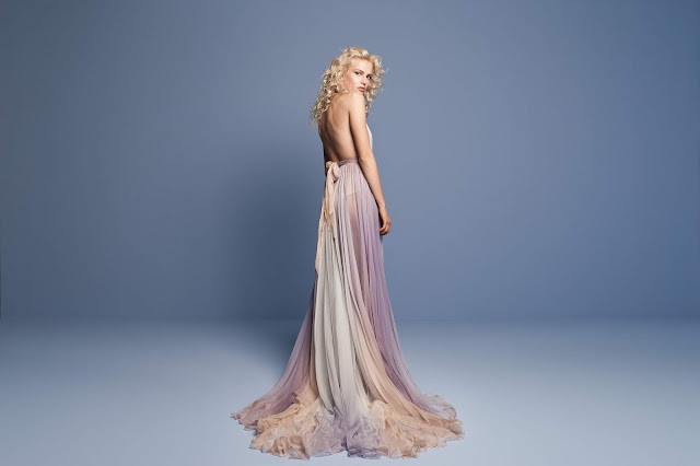 Daalarna Bridal Wear wedding ideas - wedding planning services - wedding ideas blog by K'Mich - ombre halter tulle dress - Daalarna Collection 2019