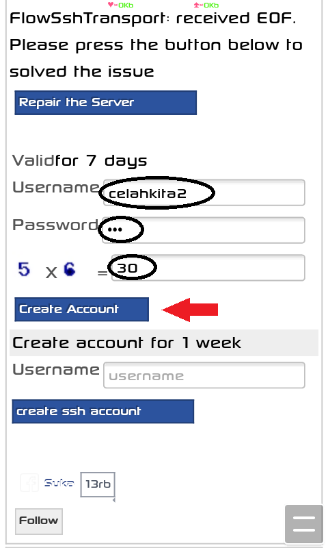 Cara Membuat Akun SSH Gratis Cara Membuat Akun SSH Gratis