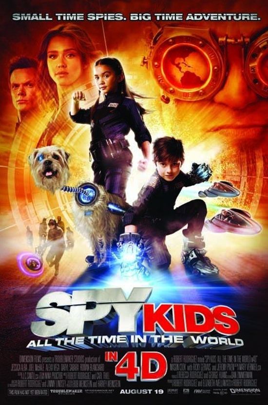 Blog_Blackstar_Hazreeq: [Movie] Spy Kids 4 - All The Time In The World