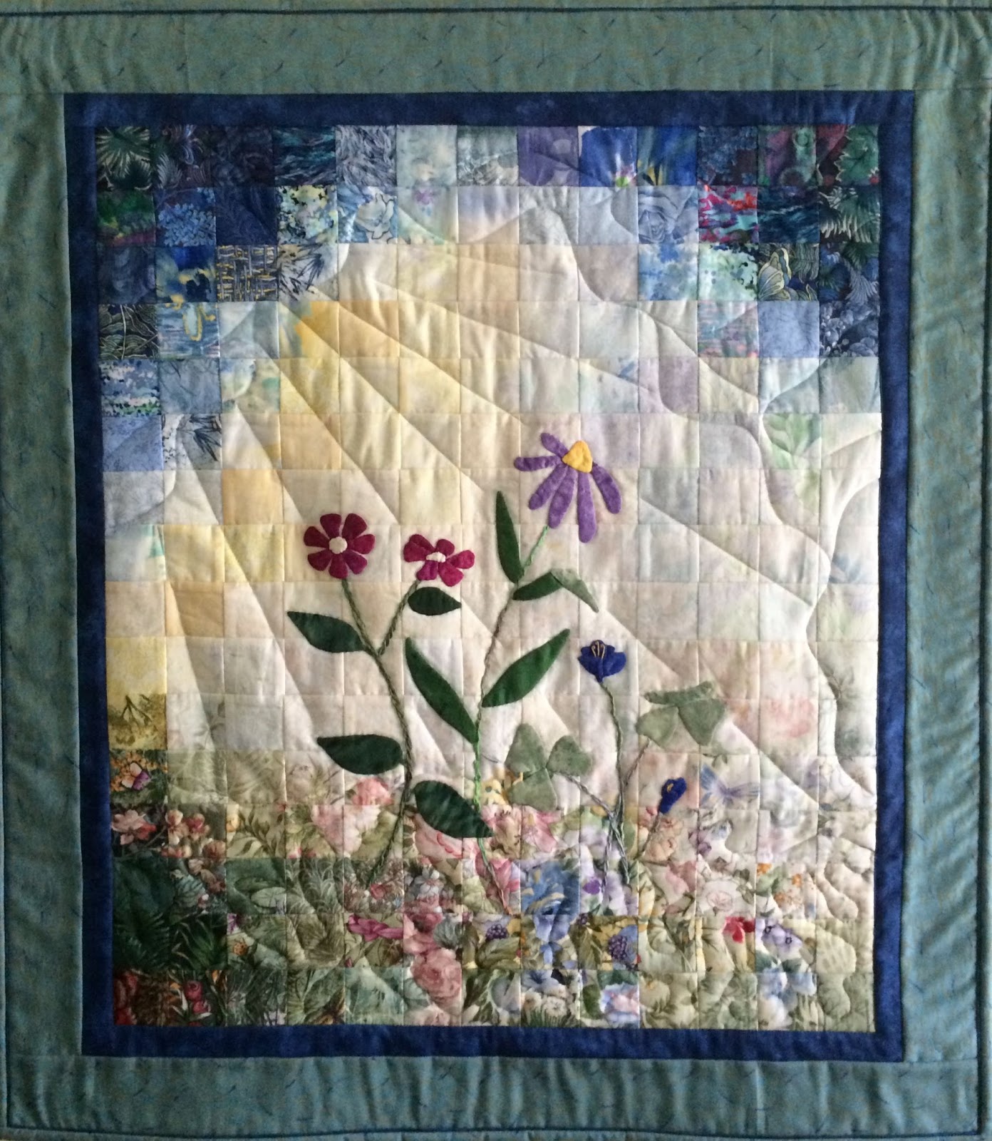 Karen's Quilts Etc. Watercolor Quilt 1