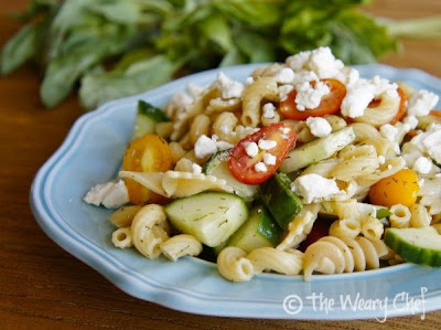 The Weary Chef: Pretty Pasta Salad