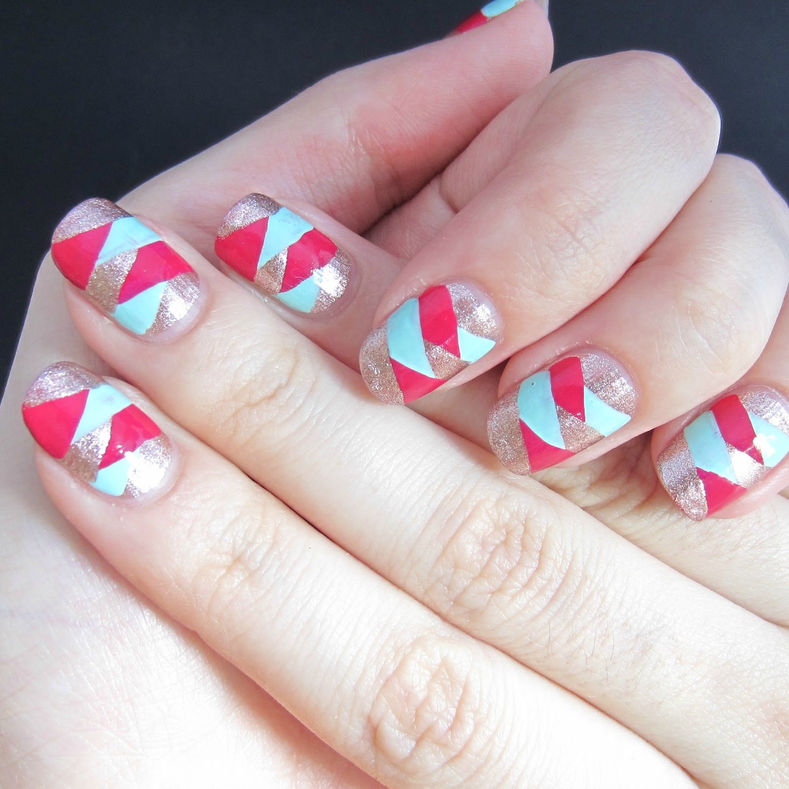 Braided Nails Nails At Home