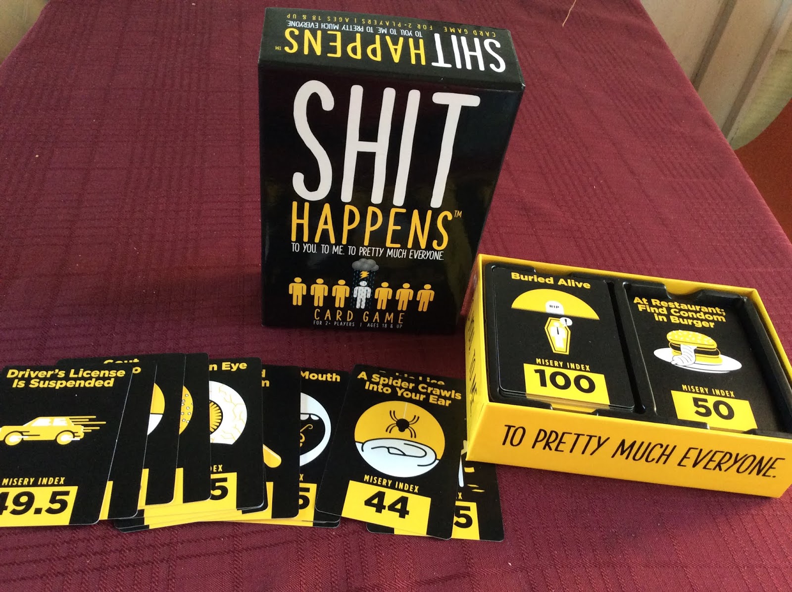 Shit Happens Full of Shit Edition Card Game Brand New In Stock Up to 8 Players 