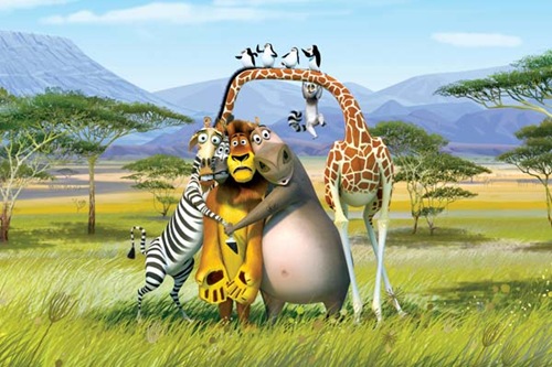 Madagascar cartoon wallpaper