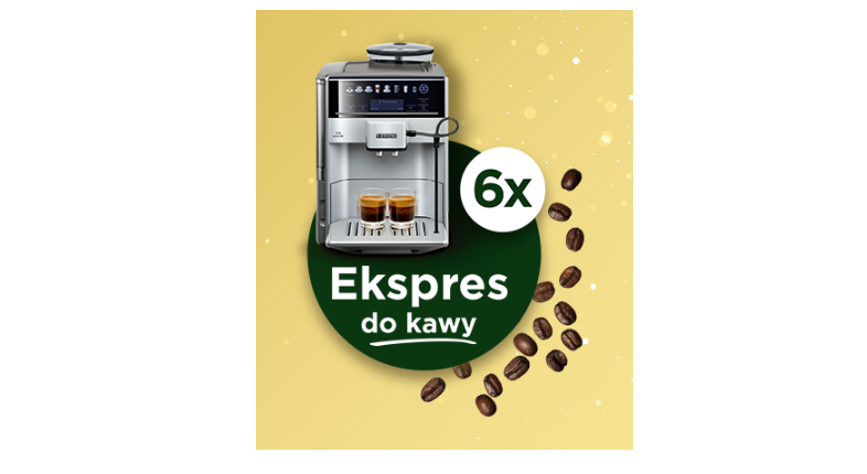 Wygraj ekspres do kawy Siemens EQ6 Konkurs