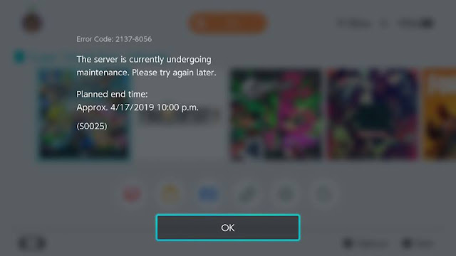 Super Smash Bros. Ultimate version 3.0 Nintendo Switch server undergoing maintenance April 17 2019