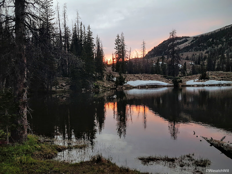 Backpacking with kids Uintas Clyde Lake Loop Backcountry Post