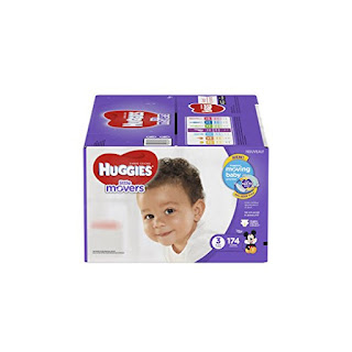 174 Count With A DryTouch Liner Huggies Little Movers Diapers Size 3