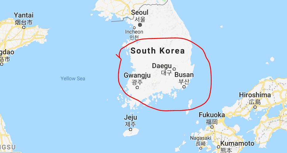 South Korea Zip Code Postal Code Khcv