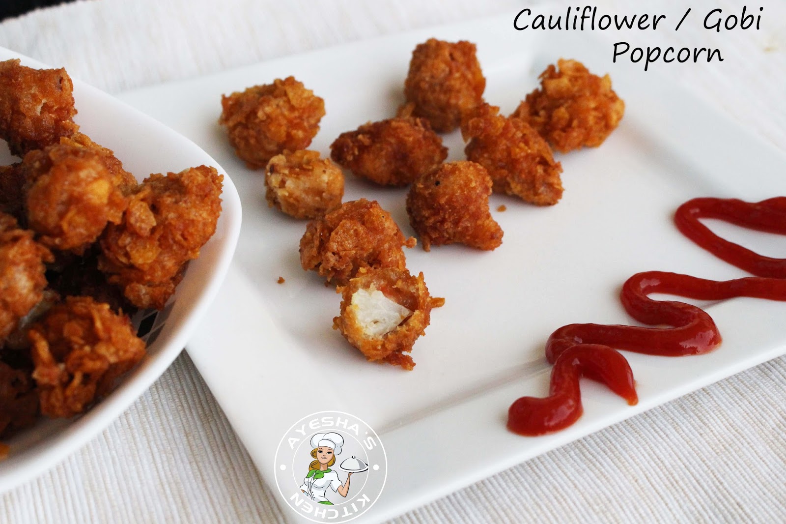 CAULIFLOWER POPCORN VEG SNACK RECIPES