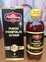 JUAL MADU PROPOLIS HITAM ALSAHONEY PRODUK HERBAL AN-NUUR (KULIT MANGGIS) DI SURABAYA