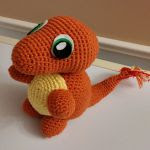 PATRON CHARMANDER POKEMON AMIGURUMI 23947