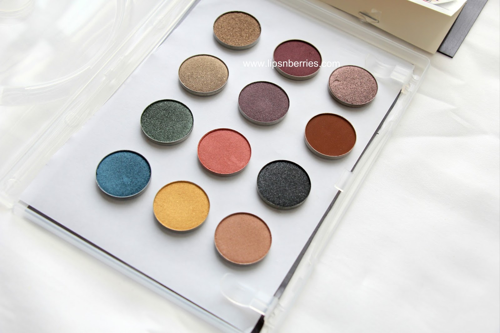 OMG I just made a DIY ZPalette for 2.50 True story! LIPS n BERRIES