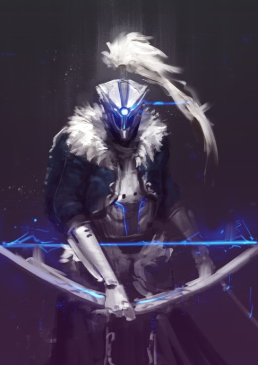 Cavaleiros e guerreiros medievais e futuristas nas ilustrações de Jeff Chen Jeff Chen artstation deviantart arte ilustrações fantasia ficção games cavaleiros guerreiros medievais futuristas
