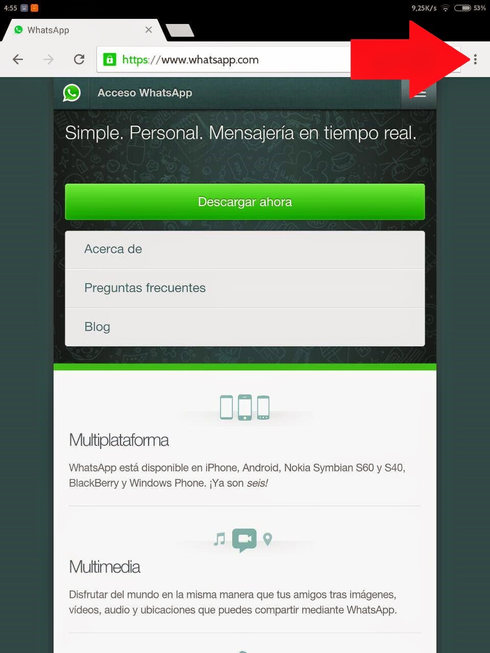 como abrir whatsapp web en una tablet como abrir whatsapp web en una tablet
