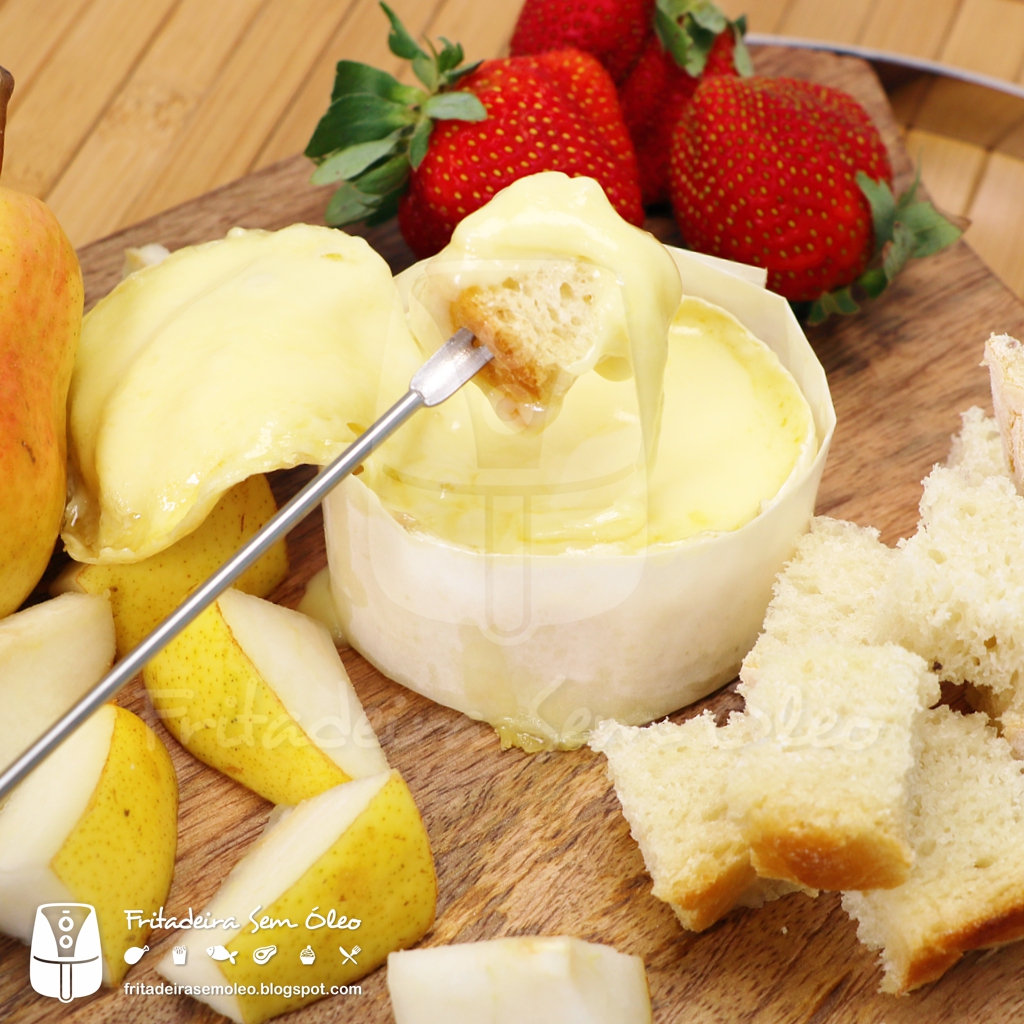 Fondue de Brie na AirFryer (O Fondue Mais Fácil do Mundo!) Fritadeira