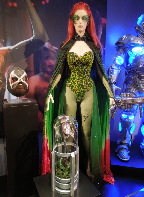 Apt entiteit Adviseur Hollywood Movie Costumes and Props: Uma Thurman's Poison Ivy costume from  Batman & Robin on display...