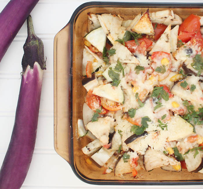 Easy Zucchini, Eggplant & Tomato Bake Gina Michele