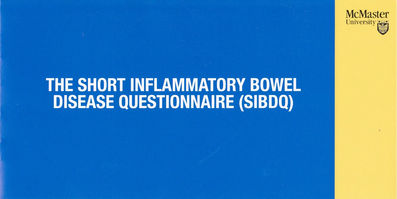 My Life Scanned Crohn's Disease (IBD) Questionnaire from Remicade