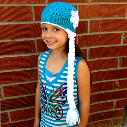 Beautiful Skills Crochet Knitting Quilting Ice Queen Crochet Hat