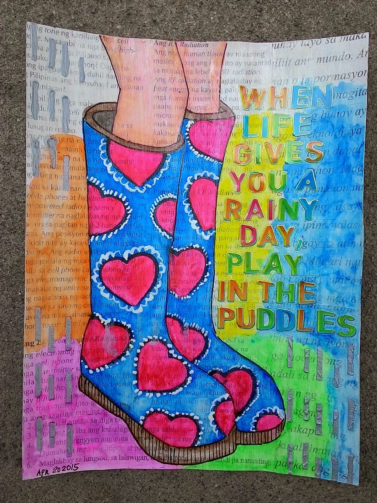 Countless Joy When Life Gives You A Rainy Day