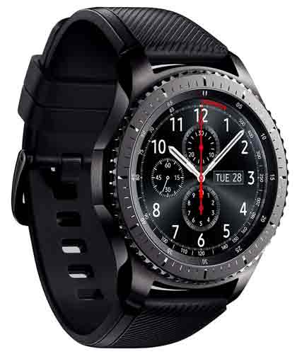SAMSUNG SM-R760NDAAXEF Gear S3 Frontier Silikon Armband 4GB grau SAMSUNG SM-R760NDAAXEF Gear S3 Frontier Silikon Armband 4GB grau