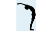 The Sun salutation - Suryanamaskar Step eleven of sun salutation - yoga pose