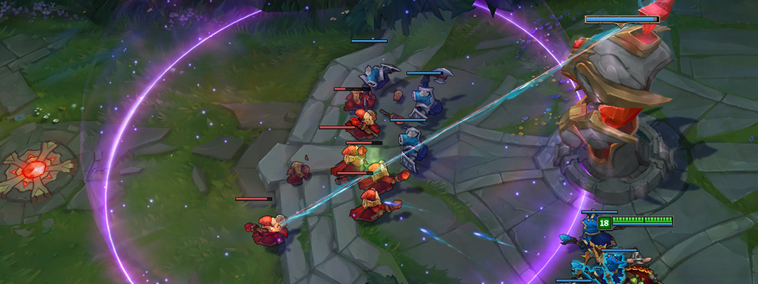 League of Legends, Blitzcrank, AP/Tank, ARAM, Runes - Grasp of Undying, Gameplay