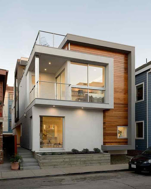 Tingginya harga tanah menjadi salah satu faktor banyak orang memilih membangun rumah minimalis 2 lantai. Sebelum anda membangun, lihatlah dahulu 17 gambar-gambar berikut ini, dijamin menginspirasi anda.