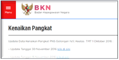 info Kenaiakn Pangkat Guru PNS Terbaru