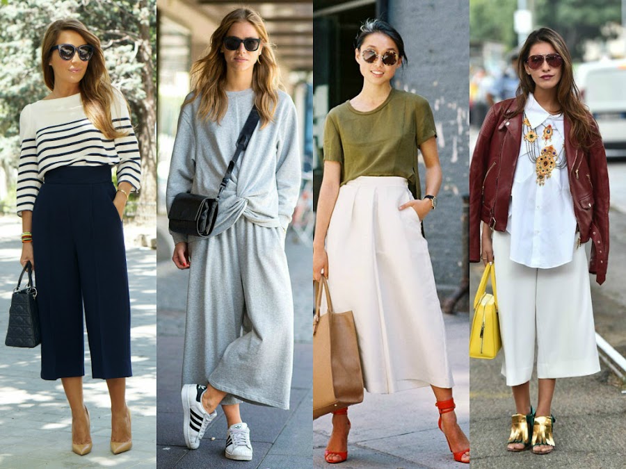 DIY Patrones pantalon culotte midi palazo pantalon-falda tutorial ropa mujer