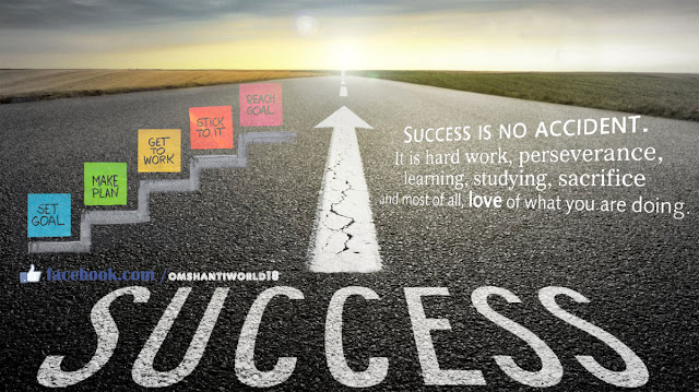 Success is Not Accident Success Quote