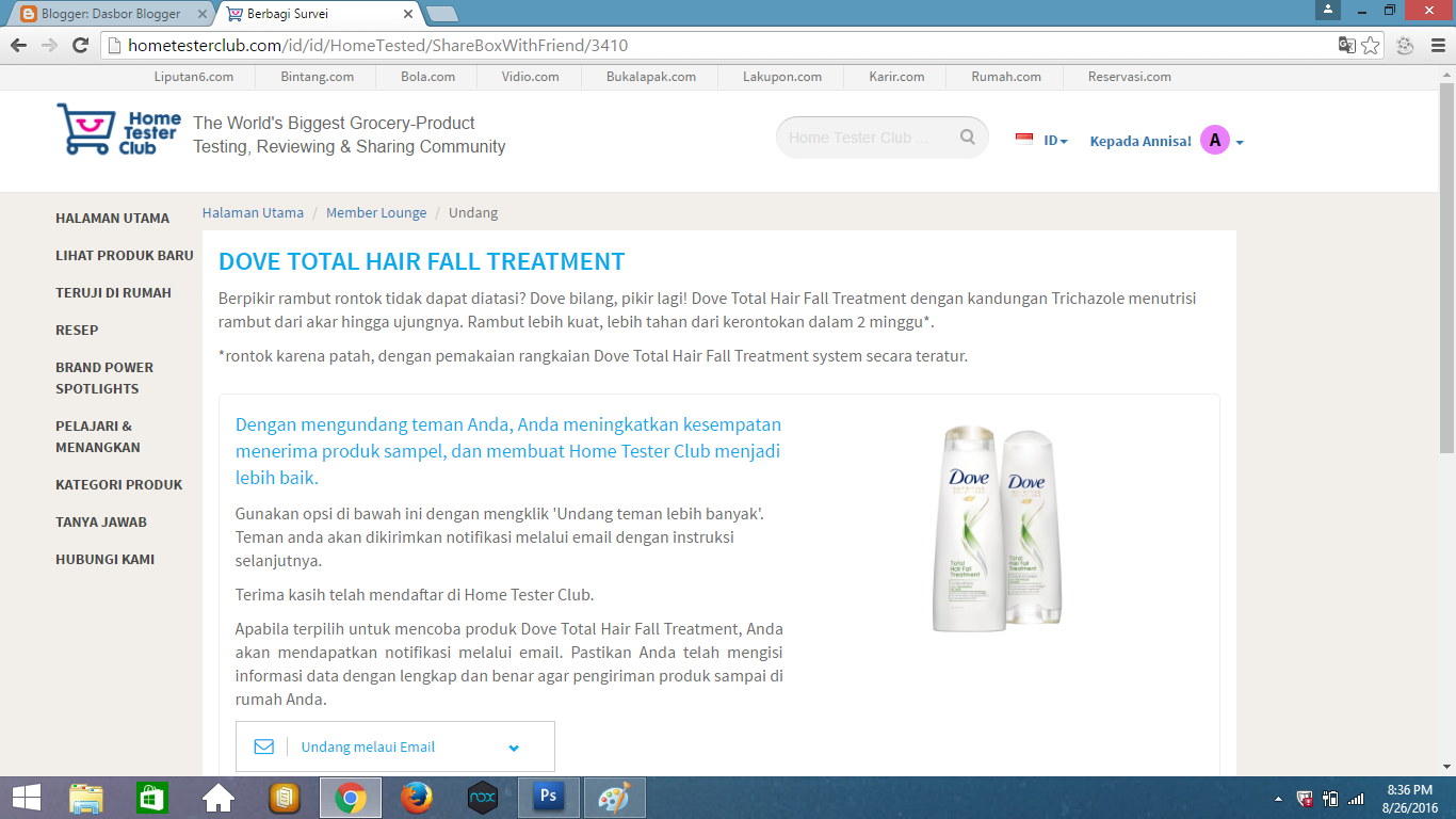 [REVIEW] SUNSILK HIJAB RECHARGE GRATIS DARI HOME TESTER CLUB INDONESIA